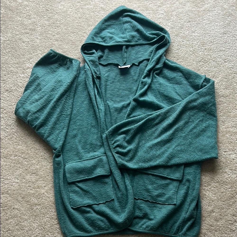 Urban Outfitters Teal Cardigan Sweater